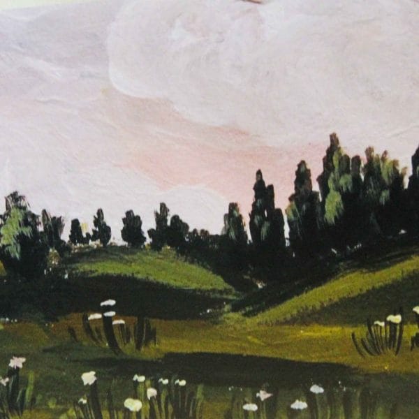 The meadow postcard