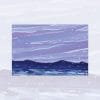 feeling blue postcard