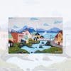 lakehouse postcard