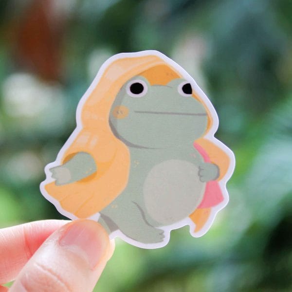 Froggy mama sticker