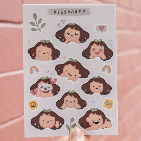 Bonky sticker sheet
