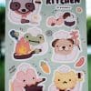 Pal's kitchen sticker sheet