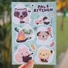 Pal's kitchen sticker sheet