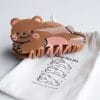 Bounding bear claw clip