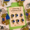 Robert the corporate frog keychain mystery bag