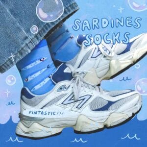 sardine-socks Sardines socks
