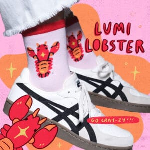 lobster-socks Lobster socks