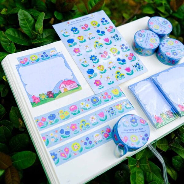 Blue garden journalling bundle