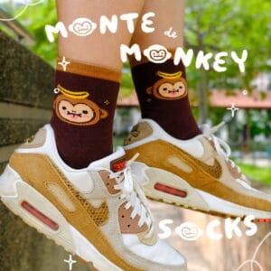 Monte d monkey socks
